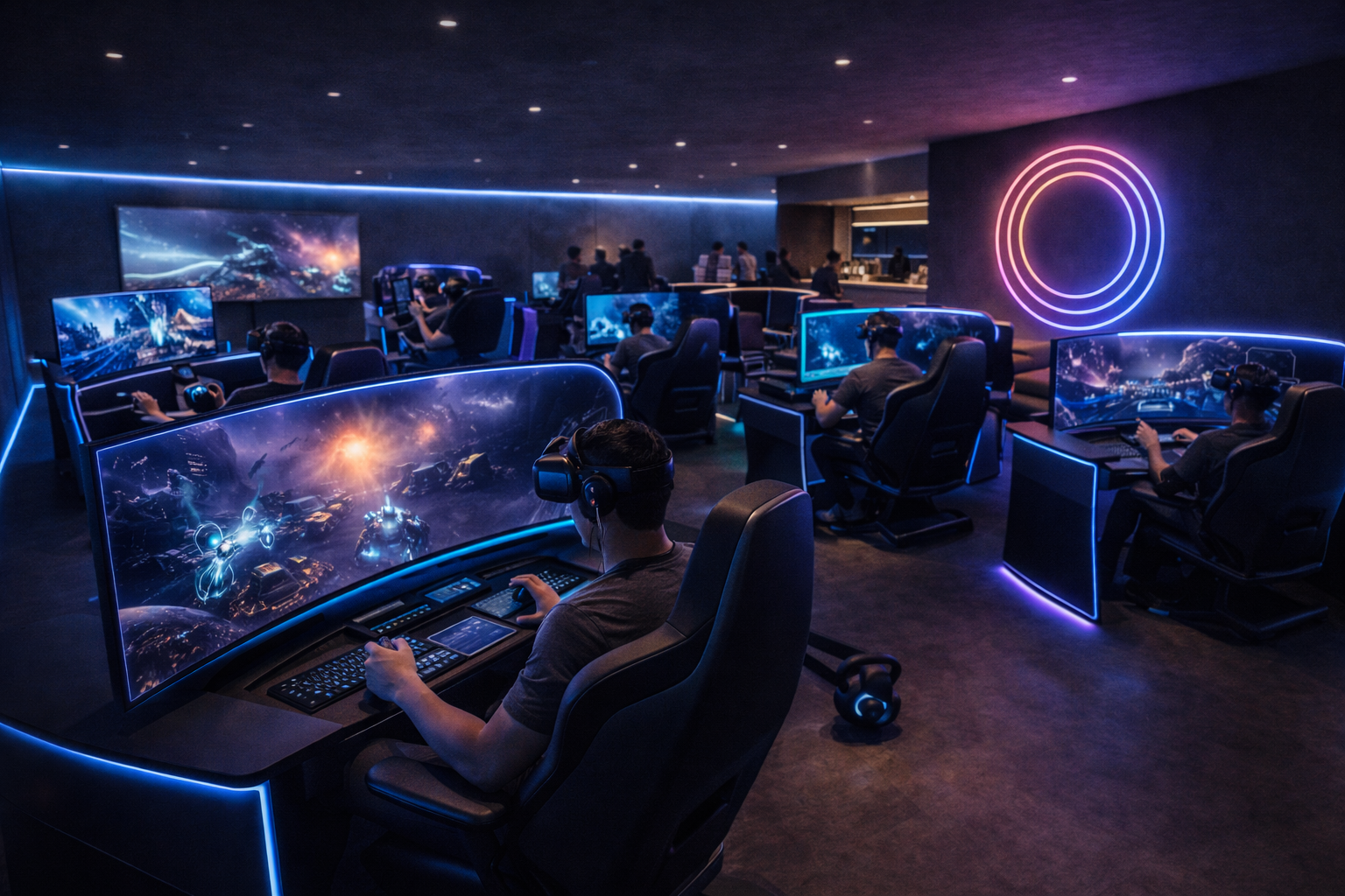 SomnoLink gaming lounge